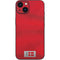 Denmark Soccer Flag iPhone 15 Plus Skin